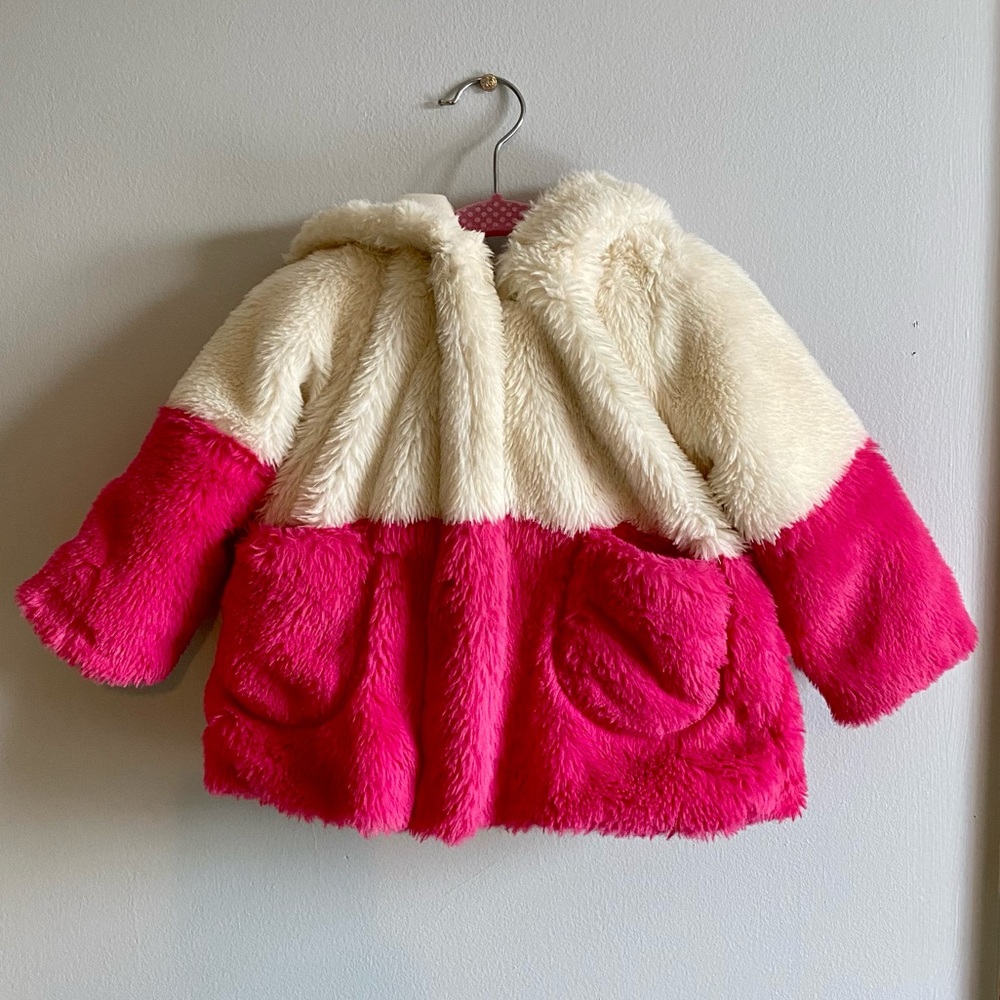 Baby Girl Faux Fur Jacket